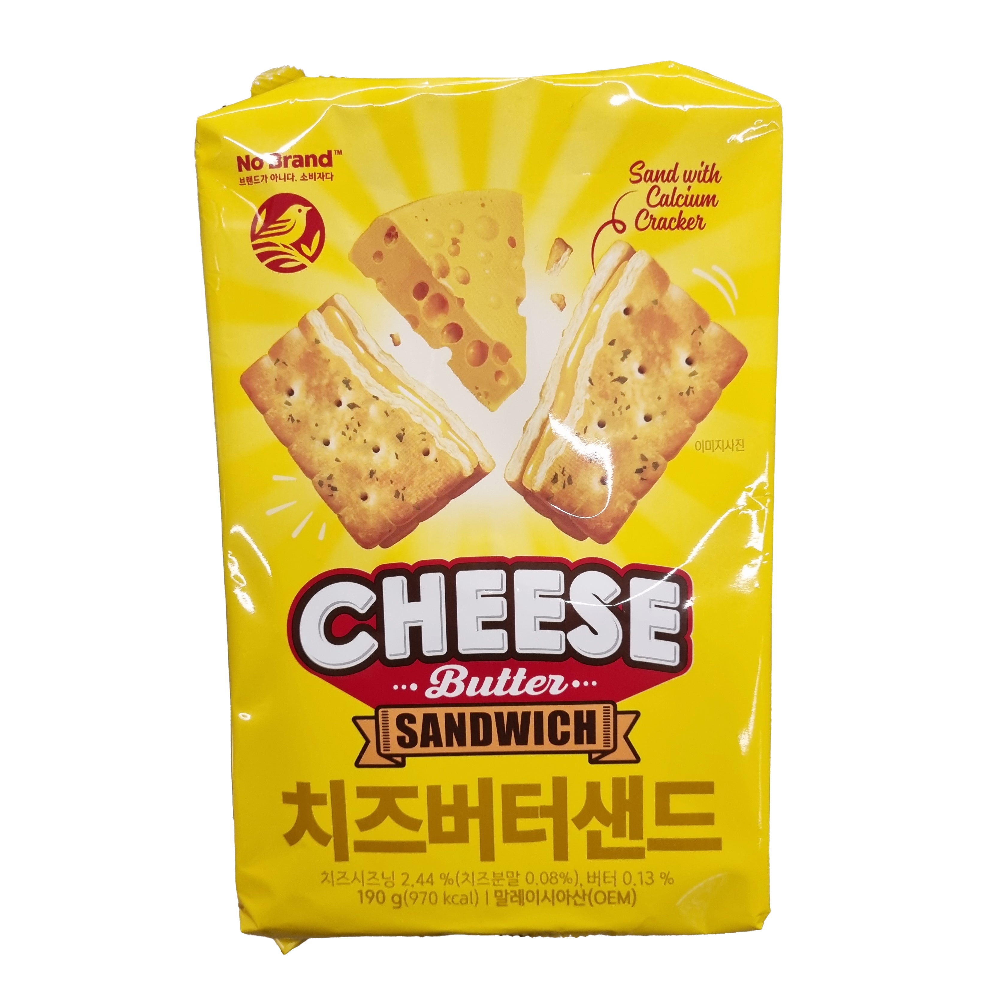 NOBRAND Cheese butter sand 치즈버터 샌드 190g